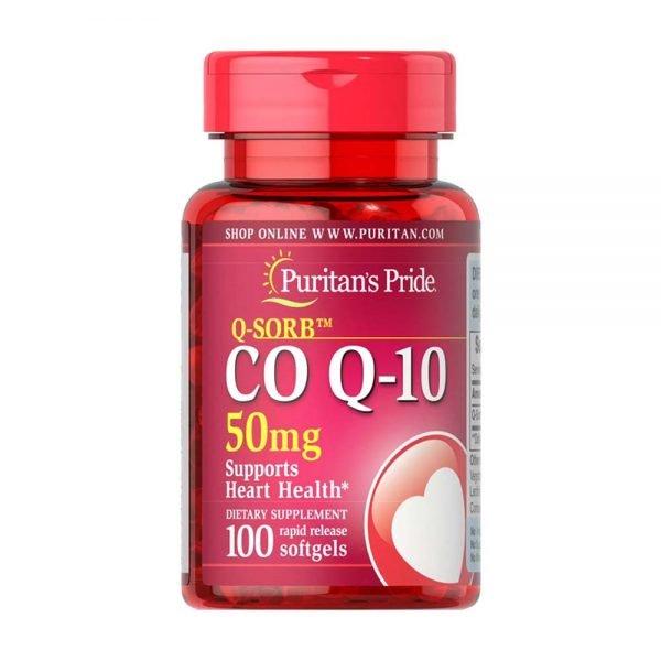 Q-SORB Co Q-10 50mg 100 Softgel