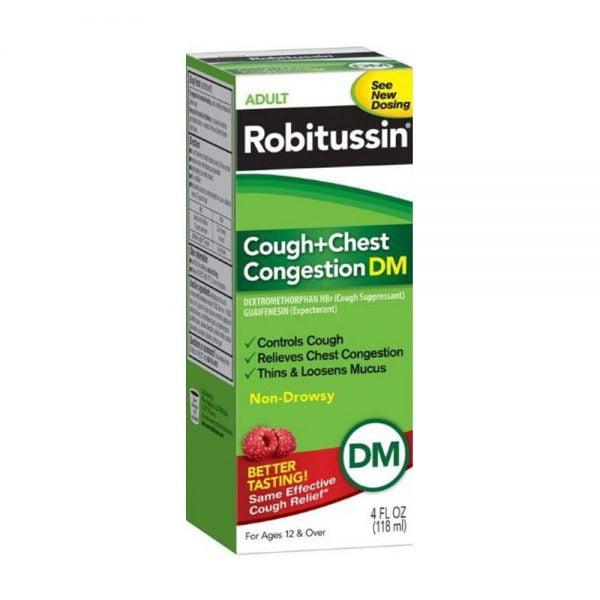 Robitussin Cough & Chest Congestion DM 118ML