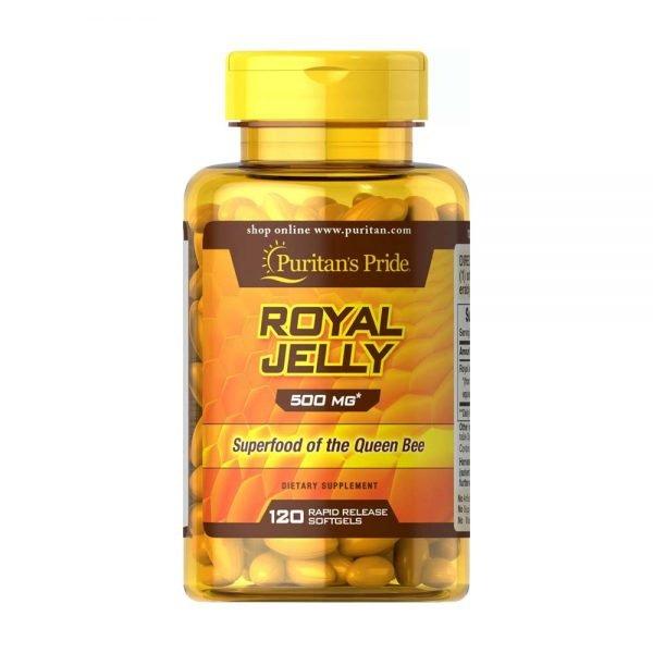 Puritans Pride Royal Jelly 500 Mg 120 Softgels