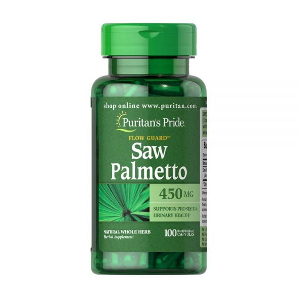 Saw palmetto 450 mg 100caplets