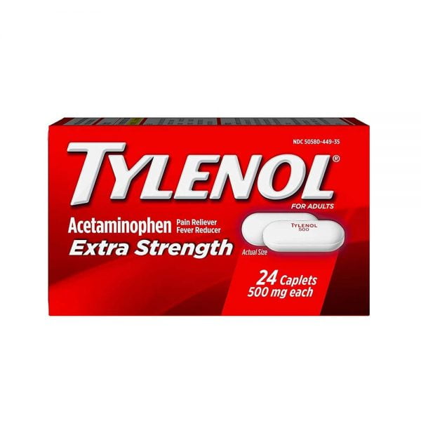 TYLENOL Extra Strength 500mg 24CT