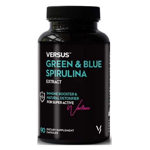 Versus Green & Blue Spirulina - 90 Capsules