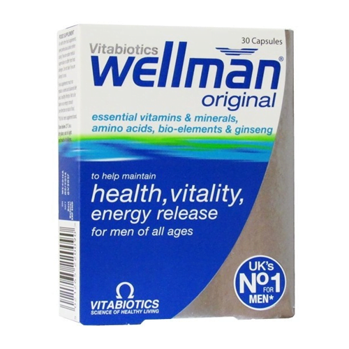 Vitabiotics Wellman Original 30 Capsules Online In Pakistan Vitaminsmenu Com