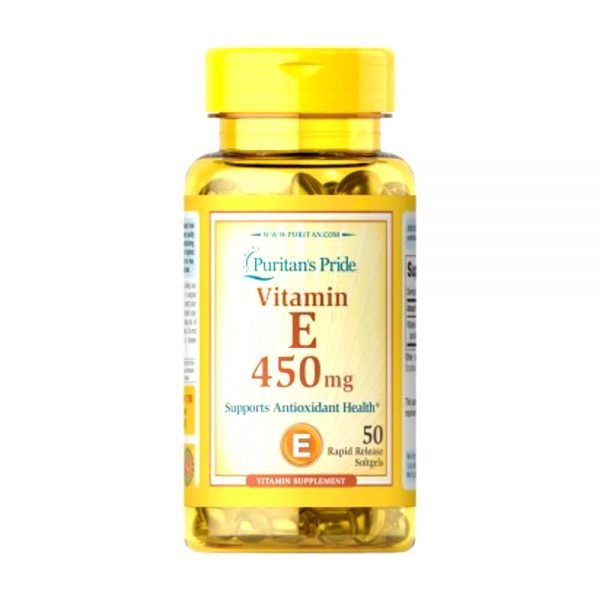 Vitamin E 450mg 50 Softgels