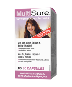 Webber Naturals MultiSure for Women -80 Capsules