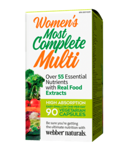 Webber Naturals Women's Most Complete Multi - 90 Capsules