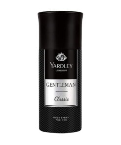 Yardley Gentleman Classic Body Spray for men 5.1 fl oz 150 ml