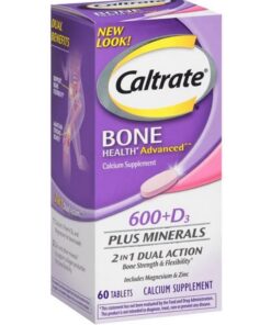 Caltrate Bone Health Advanced 600+D3 60 Tablets