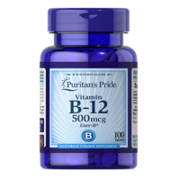Puritan’s Pride Vitamin B -12 500 Mg 100 Tablets