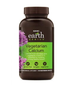 GNC Earth Genius Vegetarian Calcium 90 Caplets