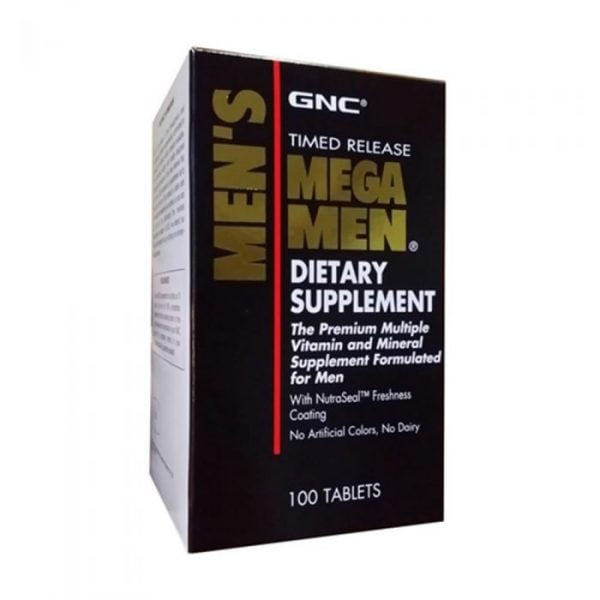 GNC Mega Men Time Release 100 Tablets