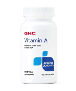 GNC Vitamin A 10,000IU 180 Softgels