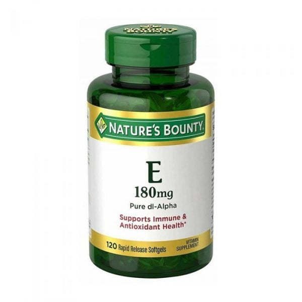 Nature’s Bounty E 180mg 120 Softgels