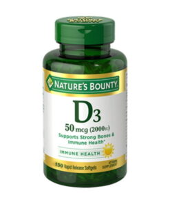 Nature’s Bounty Vitamin D3 50mcg 2000IU 150 softgels