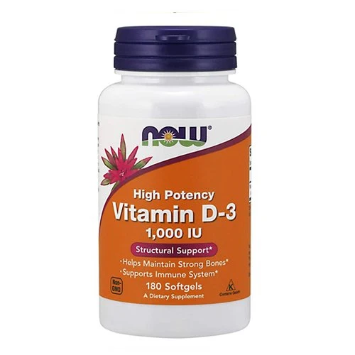 NOW Vitamin D-3 1000IU 180 Ct