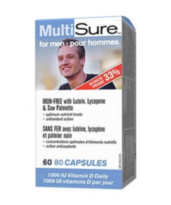 Webber Naturals MultiSure for Men 80 Capsules