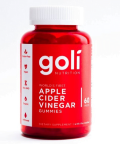 Goli Apple Cider Vinegar Gummies, 60 Ct