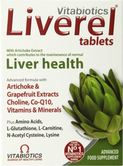 Vitabiotics Liverel - Liver Health 60 Tablets