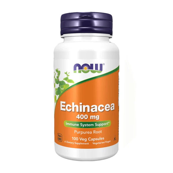 NOW Echinacea 400mg, 100 Ct