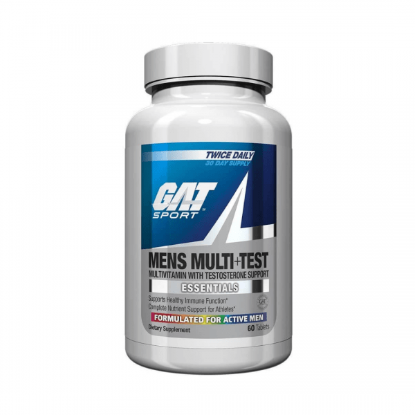 GAT Sport Mens Multi + Test, Premium Multivitamin 60 Tablets