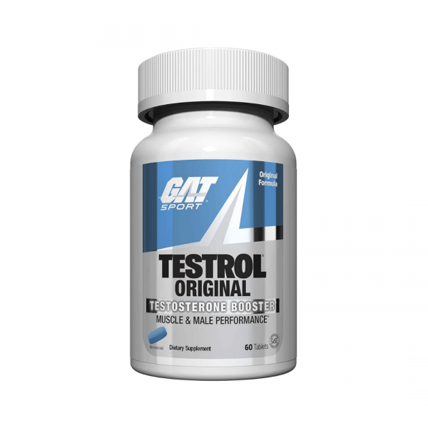 GAT Sport Testrol Original, Natural Testosterone Booster for Men ,60 Capsules