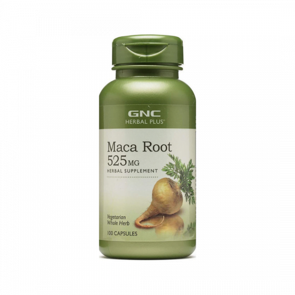 GNC Herbal Plus Maca Root 525 MG Capsules