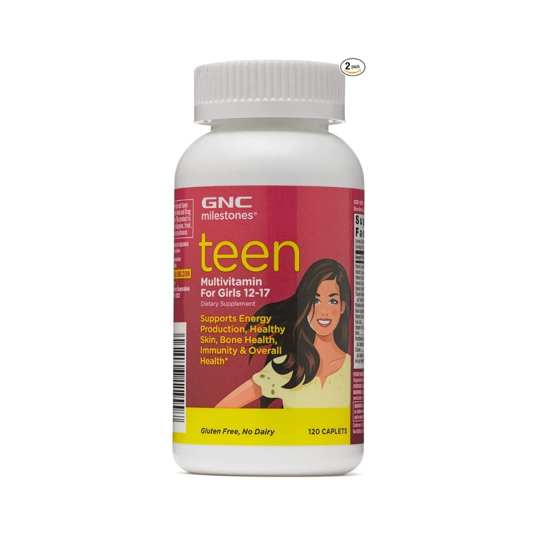 GNC milestones Teen – Multivitamin for Girls 12-17 Gummies