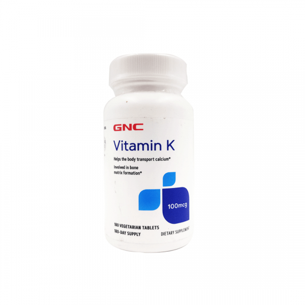 GNC Vitamin K Tablets online in Pakistan - vitaminsmenu.com