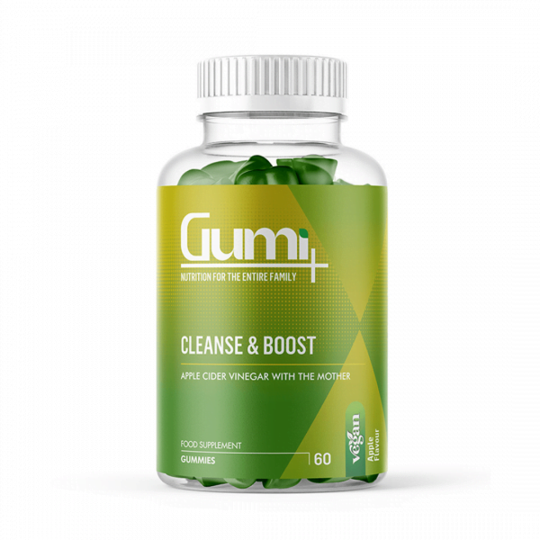 Gumi+ Cleanse And Boost Apple Cider Vinegar (60 Gummies)