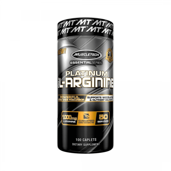 MuscleTech L Arginine 1000mg (100 Capsules)