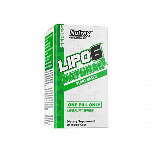 Nutrex Research Lipo 6 Natural Plant Bassed 60 Capsules