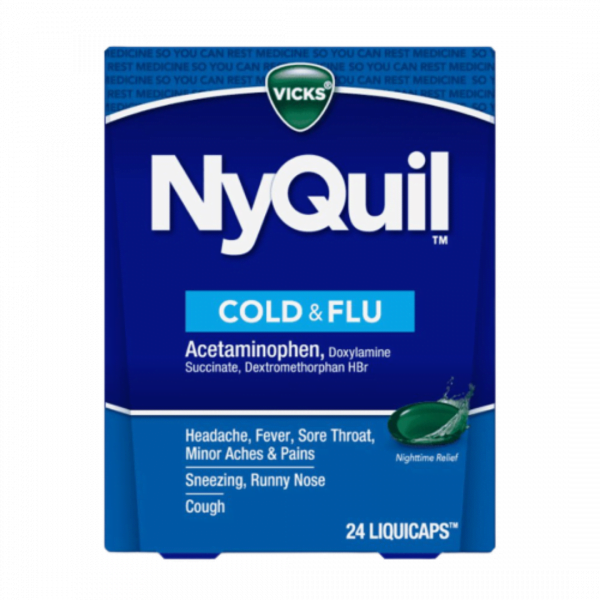 Nyquil Severe Cold and Flu 24 Cap