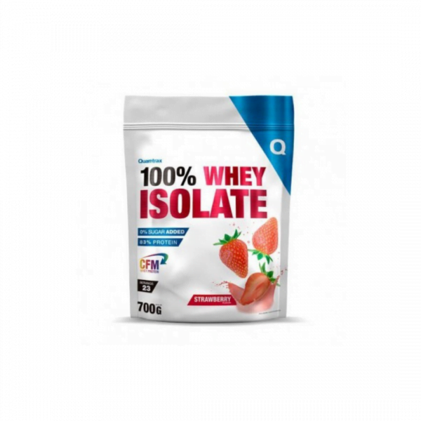 Quamtrax 100% WHEY ISOLATE 700G STRAWBERRY