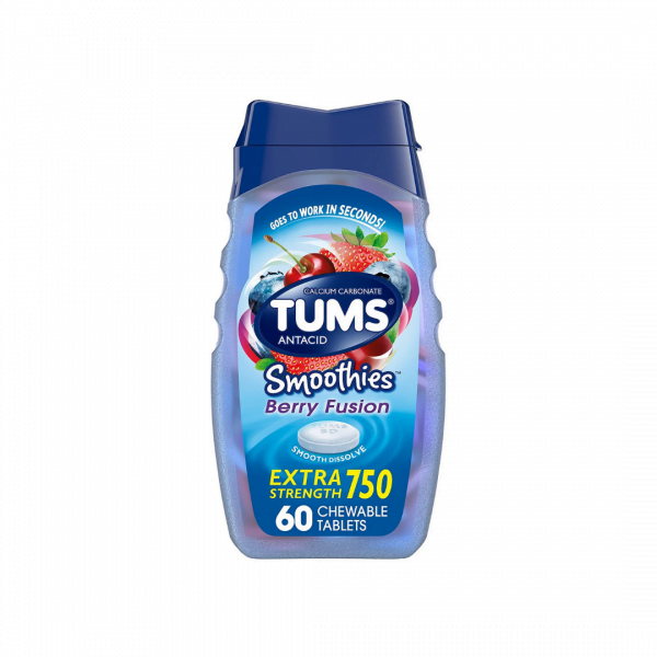 Tums Smoothies 60 Chewable Tablet