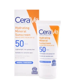 CeraVe Hydrating Mineral Sunscreen SPF 50 75ml