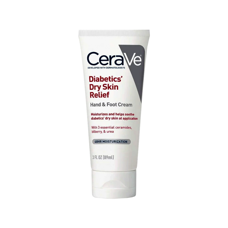 Cerave Diabetics Dry Skin Relief Hand & Foot Cream 3 FL Oz