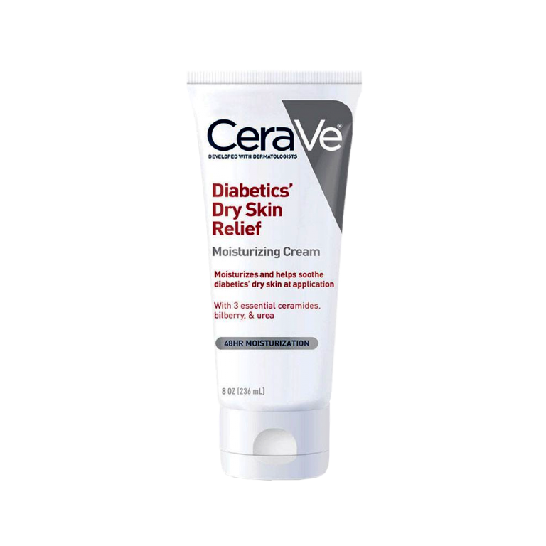 Cerave Diabetics Dry Skin Relief Hand & Foot Cream 8 FL Oz