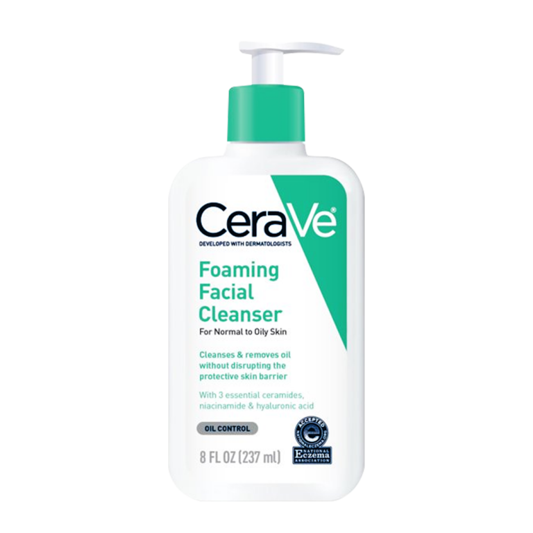 Cerave Foaming Facial Cleanser For Normal To Oily Skin 8 fl oz 237ml