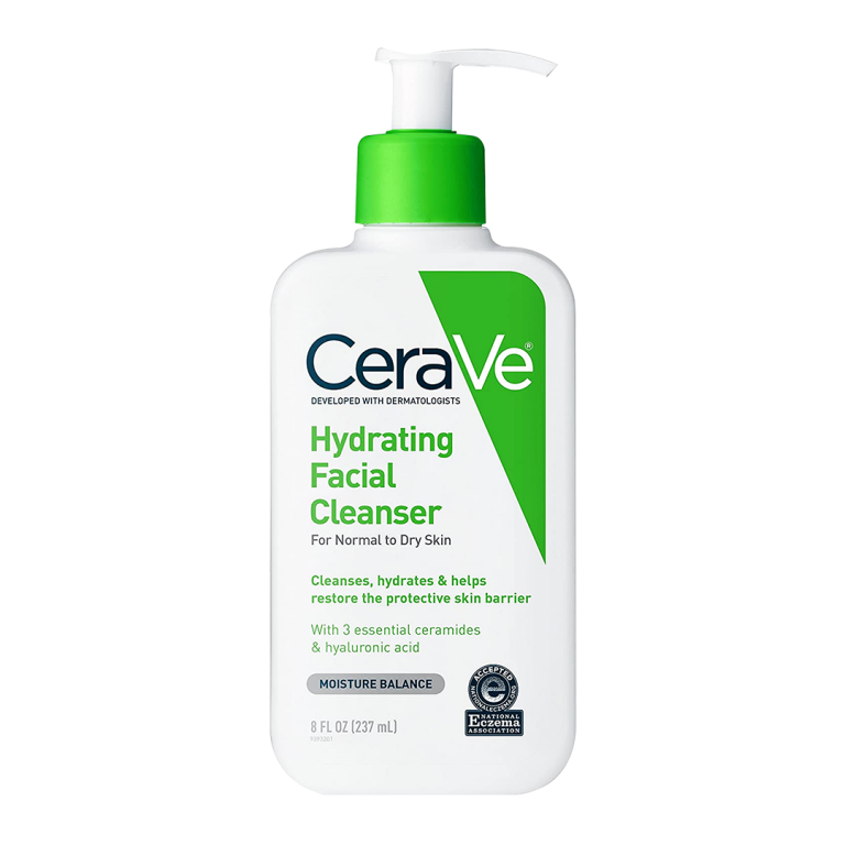 CeraVe Hydrating Facial Cleanser For Normal To Dry Skin, 8 oz