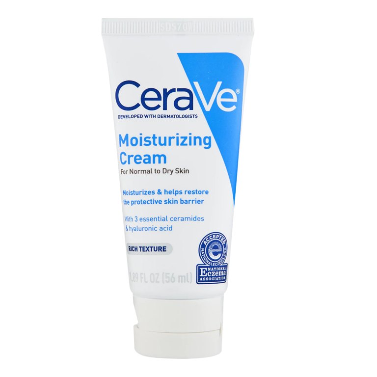 CeraVe Moisturizing Cream, For Normal To Dry Skin, 1.89 oz