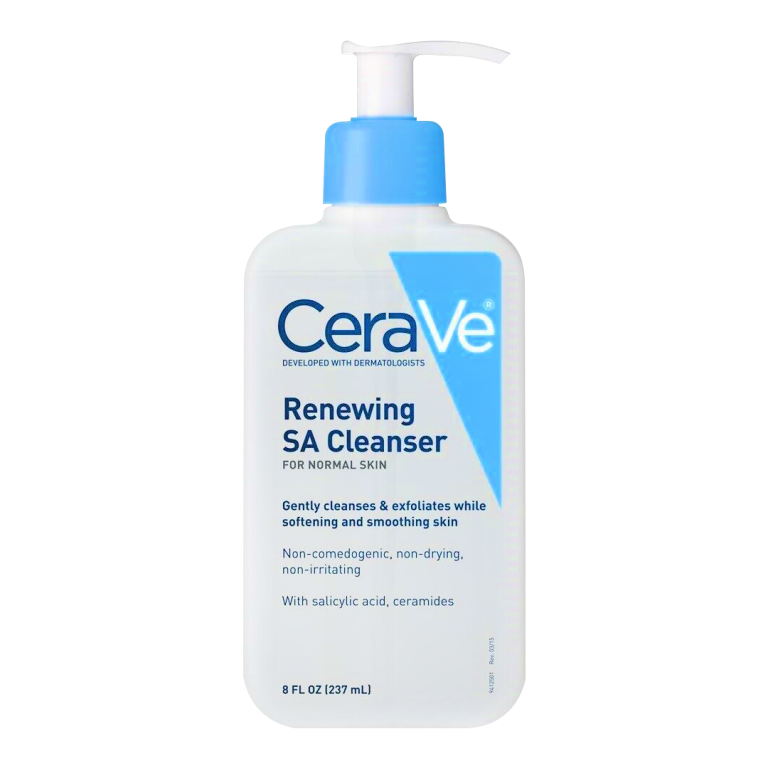 CeraVe SA Renewing Cleanser For Normal Skin, 8FL OZ 237ML