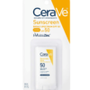 CeraVe Sunscreen Broad Spectrum Stick SPF 50, 0.47 Oz