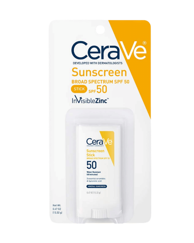 CeraVe Sunscreen Broad Spectrum Stick SPF 50, 0.47 Oz