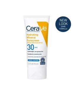 CeraVe Hydrating Mineral Sunscreen SPF 30