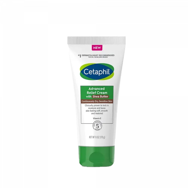 Cetaphil Advanced Relief Cream for Dry Sensitive Skin 170 grams