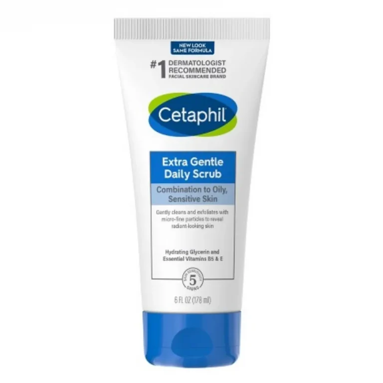 Cetaphil Extra Gentle Daily Scrub (Oily Sensitive Skin), 6 fl oz.