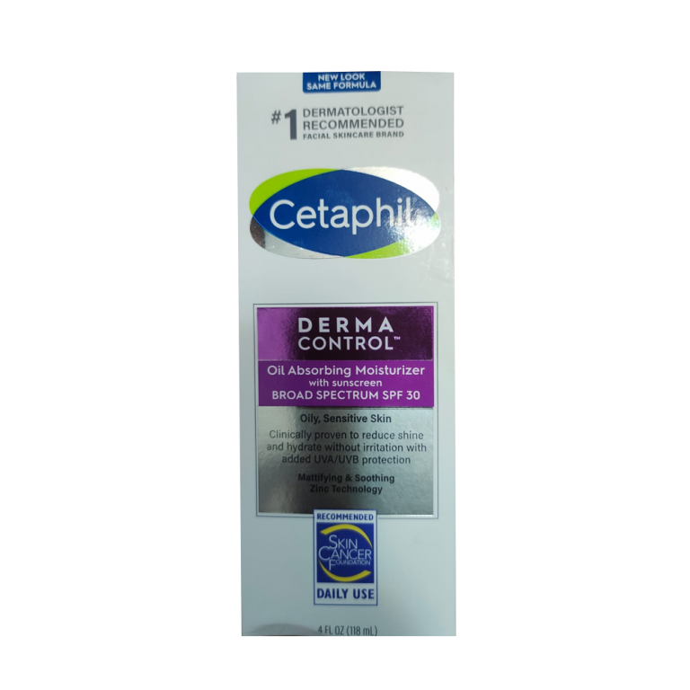 Cetaphil Pro DermaControl Oil Absorbing Moisturizer 4 fl oz