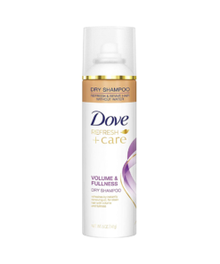 Dove Refresh+Care, Volume & Fullness Dry Shampoo, Refresh And Revive Hair Without Water, 5 OZ. (141g)