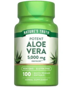 ALOE VERA 5,000 MG 100 Softgels