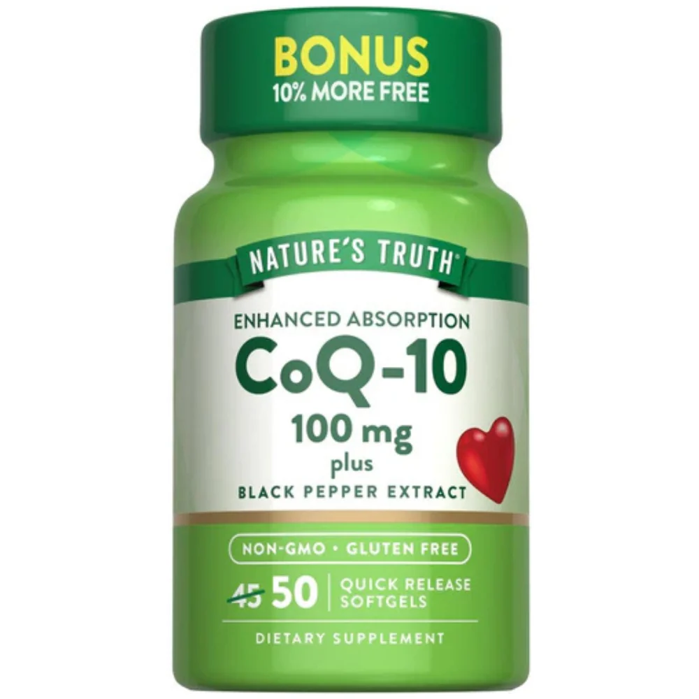 COQ-10 100 MG 50 Softgels